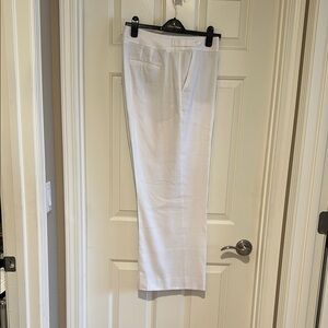 Talbots White Straight Leg Pants